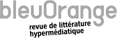 Logo de la revue hypermdiatique bleuOrange